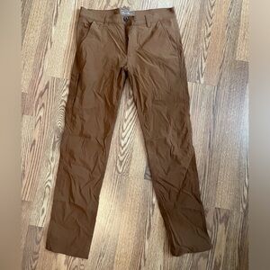 Eddie Bauer slim fit hiking travex pants 33x34